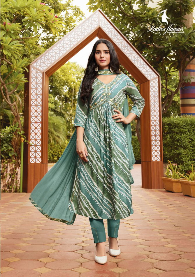 Vinee By Ladies Flavour Embroidery Readymade Suits